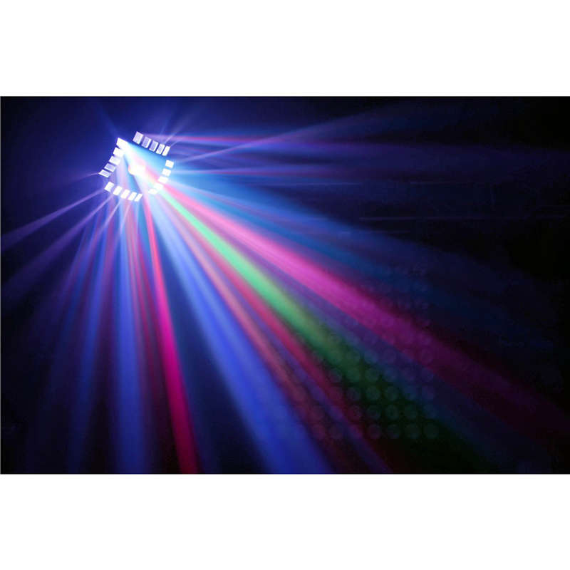 BEAMZ CUB4 II LED QUAD DERBY WITH MOONFLOWER