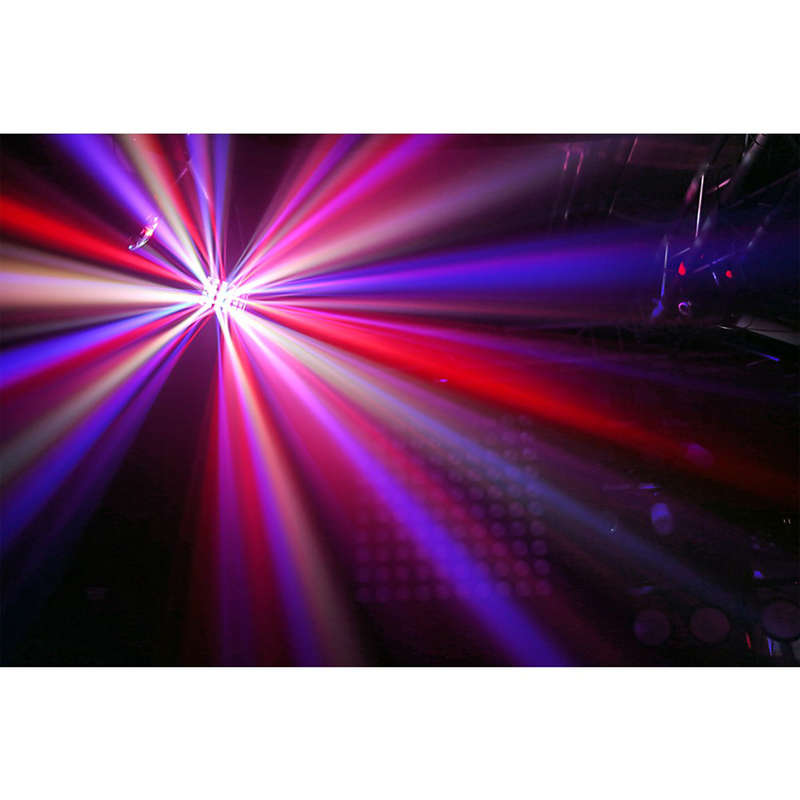 BEAMZ BUTTERFLY II LED MINI DERBY 6x 3W RGBAWUVP