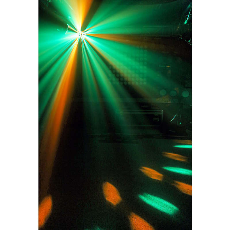 BEAMZ BUTTERFLY II LED MINI DERBY 6x 3W RGBAWUVP