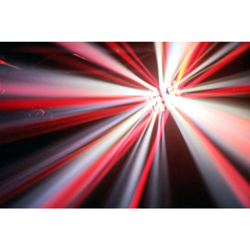 BEAMZ BUTTERFLY II LED MINI DERBY 6x 3W RGBAWUVP