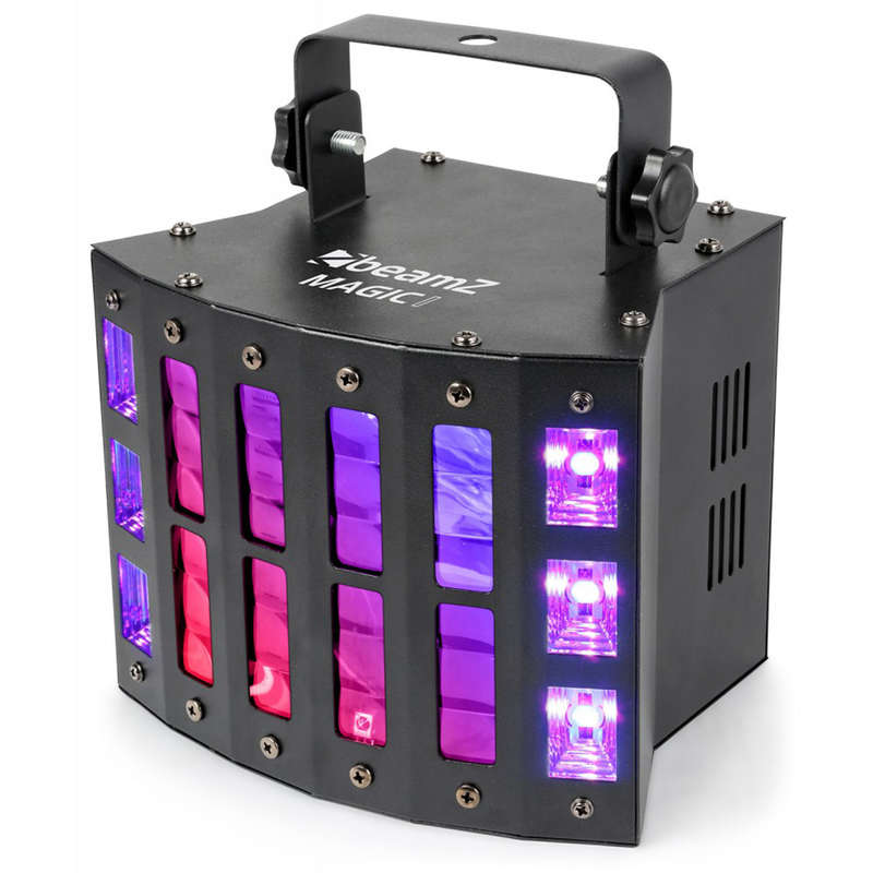 BEAMZ MAGIC1 DERBY WITH STROBE 9x 3W RGBAWUV