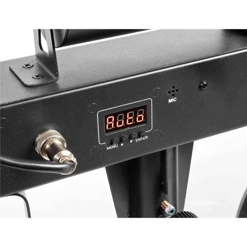 BEAMZ LED SHOWBAR WITH PAR BUTTERFLY LASER AND STROBE 4x 1W LED 12x 8W RGBWUV