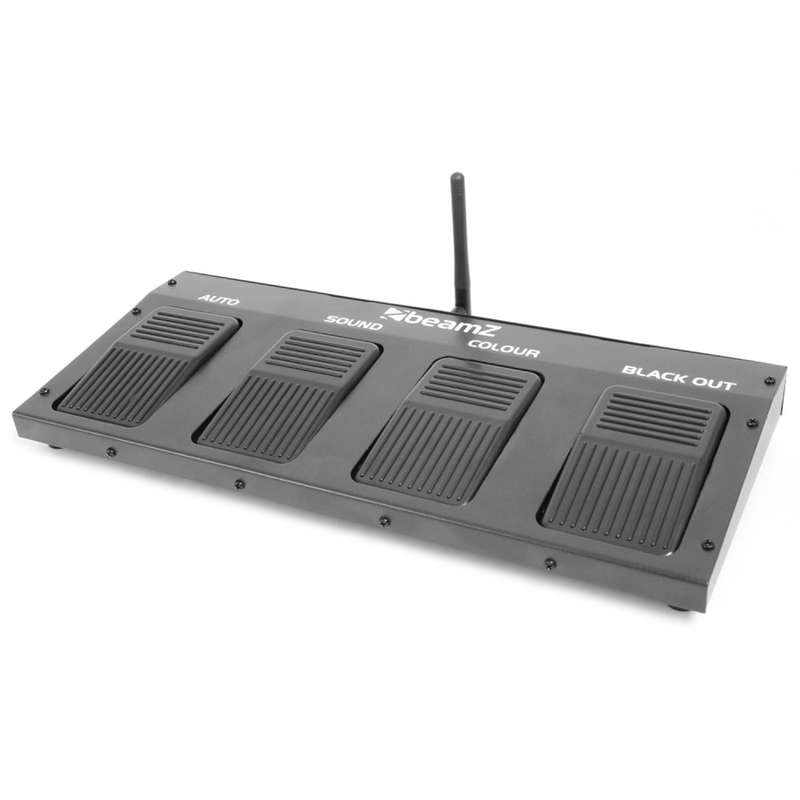 BEAMZ LED SHOWBAR WITH PAR BUTTERFLY LASER AND STROBE 4x 1W LED 12x 8W RGBWUV