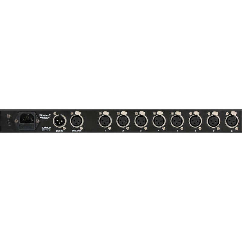 BEAMZ DMX8 DMX BOOSTER/DISTRIBUTOR 8 WAY