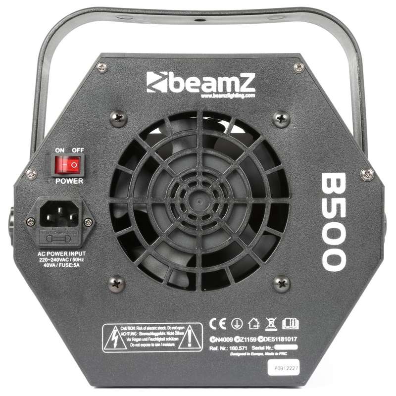 BEAMZ - B500 BUBBLE MACHINE