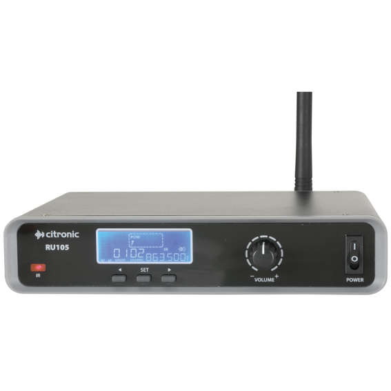 CITRONIC RU105-N LAPEL MICROPHONE UHF 863 - 865MHz