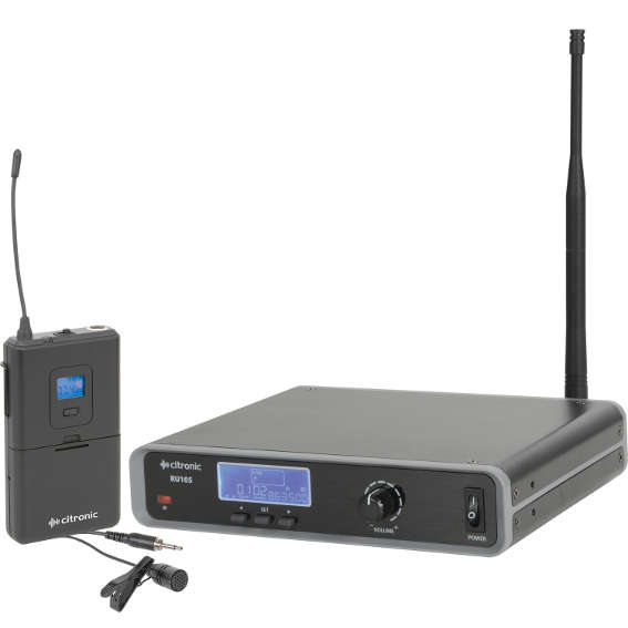 CITRONIC RU105-N LAPEL MICROPHONE UHF 863 - 865MHz