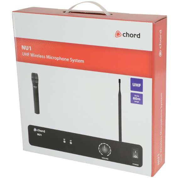CHORD NU1-H HANDHELD MICROPHONE UHF 863.1MHz