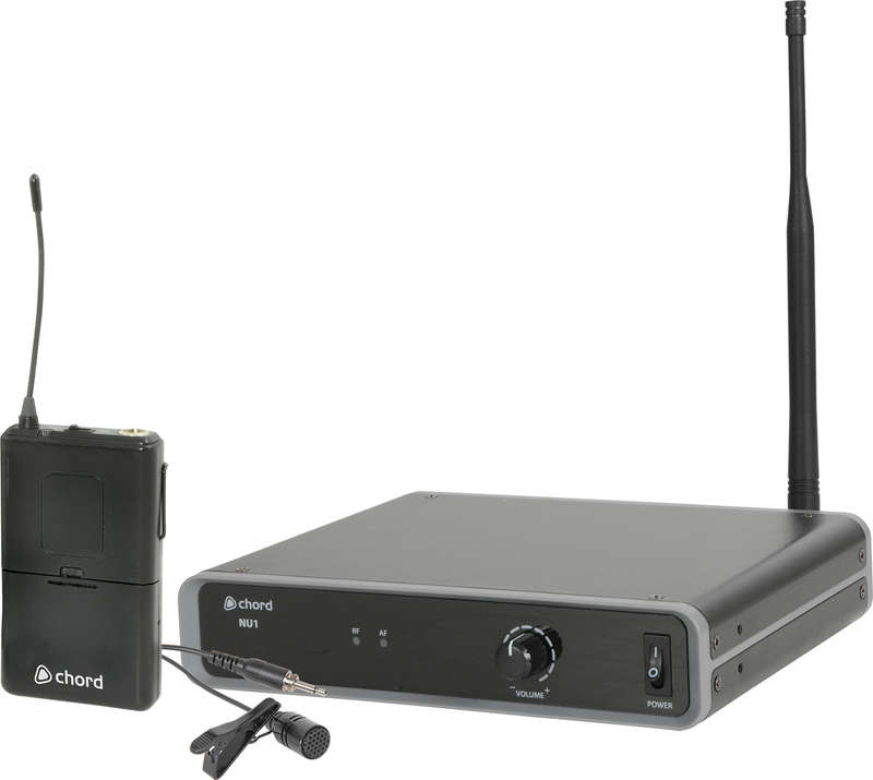 CHORD NU1-N LAPEL MICROPHONE UHF 863.1MHz