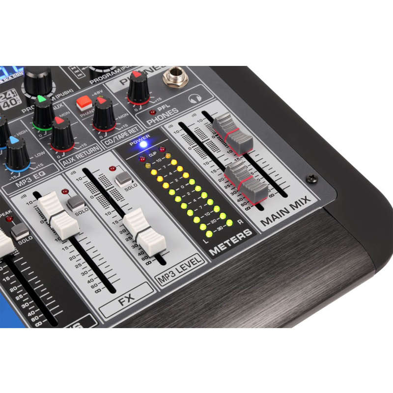 Power Dynamics - PDM-S604 STAGE MIXER WITH DSP/BT/USB/MP3