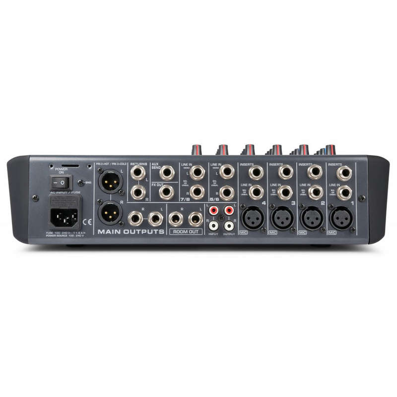 Power Dynamics - PDM-S804 STAGE MIXER WITH DSP/BT/USB/MP3