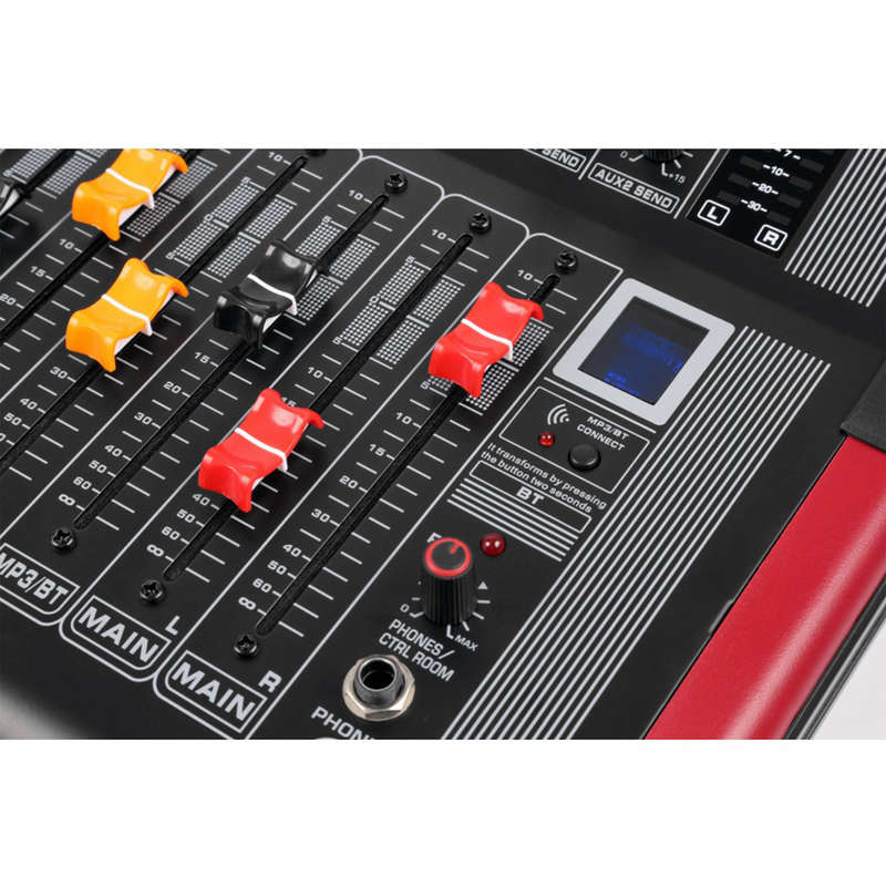 Power Dynamics - PDM-S804A POWERED STAGE MIXER WITH DSP/BT/USB/MP3