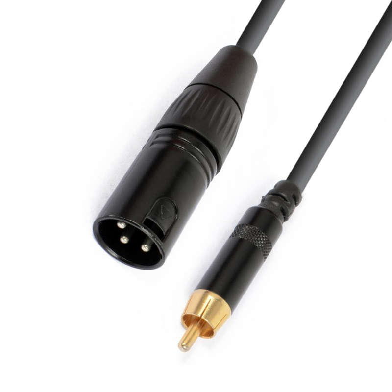 PDC CX132 SIGNAL LEAD XLR MALE  - RCA MALE 0.15M