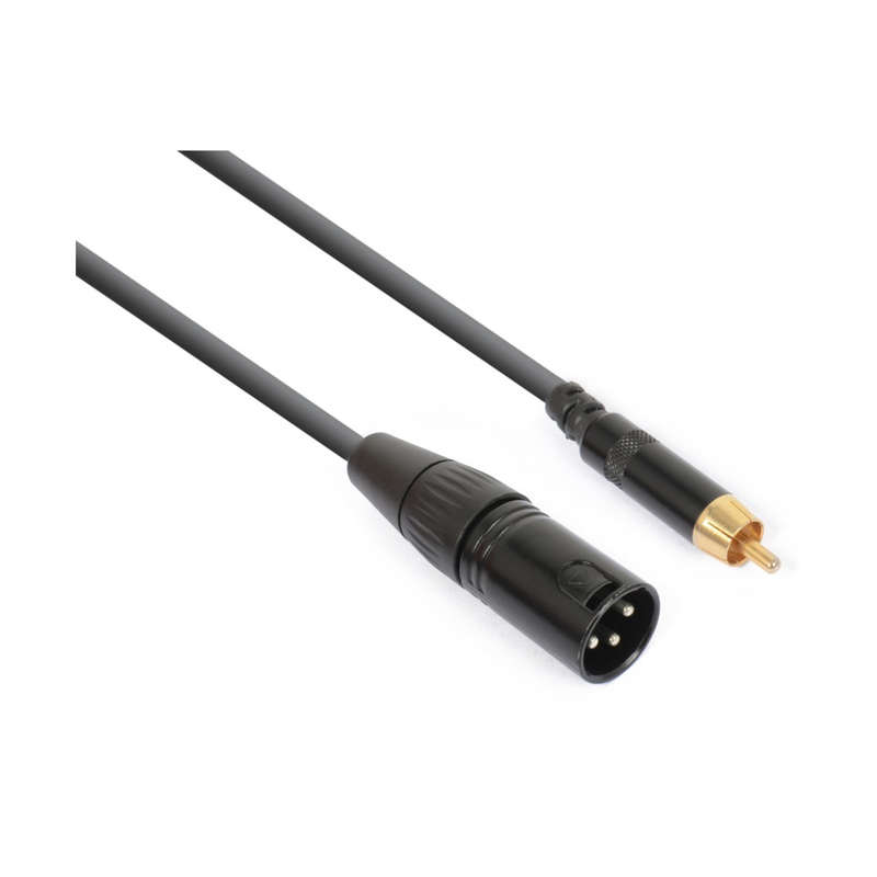 PDC CX132 SIGNAL LEAD XLR MALE  - RCA MALE 0.15M
