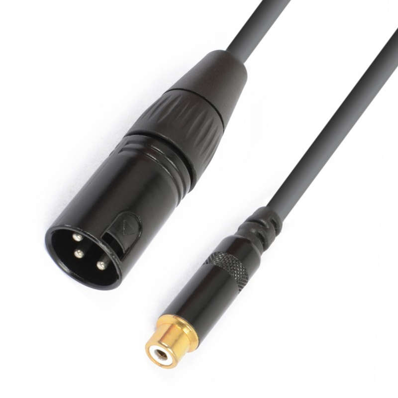 PDC CX134 SIGNAL LEAD XLR MALE  - RCA FEMALE 0.15M
