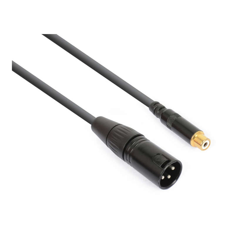 PDC CX134 SIGNAL LEAD XLR MALE  - RCA FEMALE 0.15M