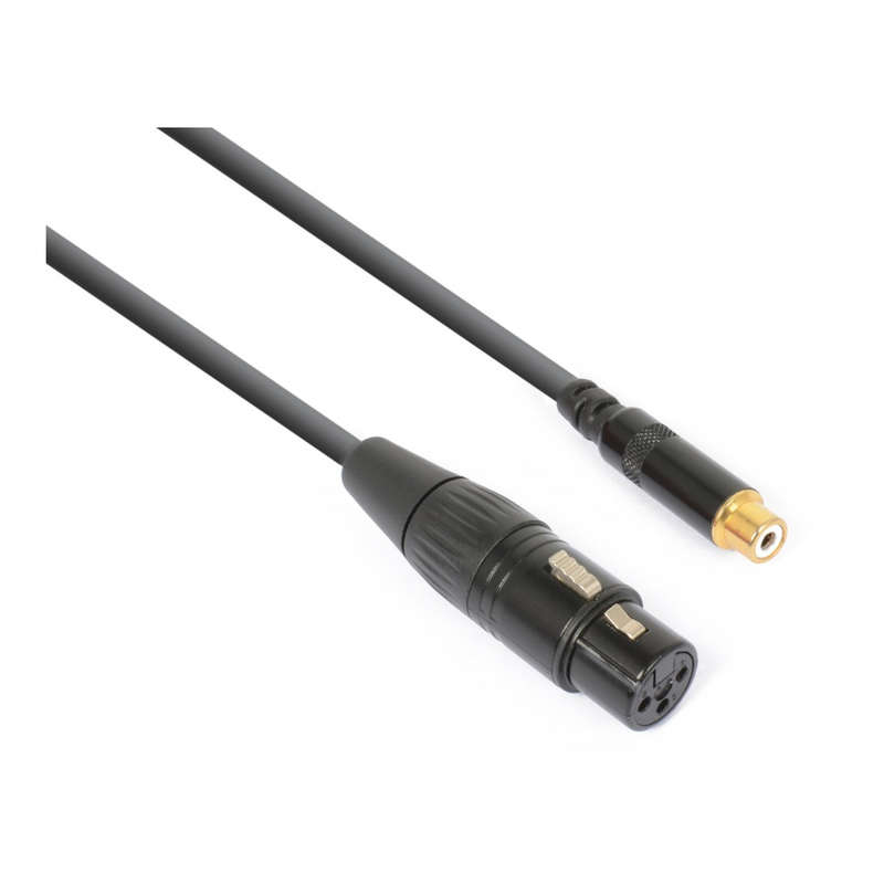 PDC CX134 SIGNAL LEAD XLR MALE  - RCA FEMALE 0.15M