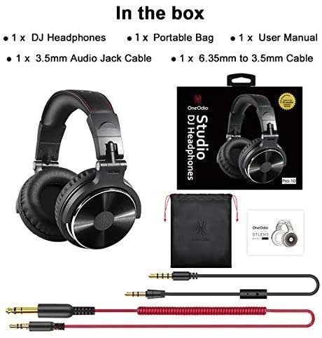 OneOdio Pro-10 Headphones 'Black'