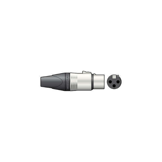 NEUTRIK CONNECTOR XLR INLINE FEMALE