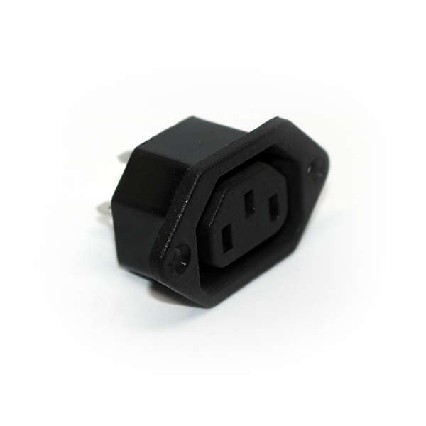 TVA CONNECTOR IEC FEMALE CHASSIS MOUNT
