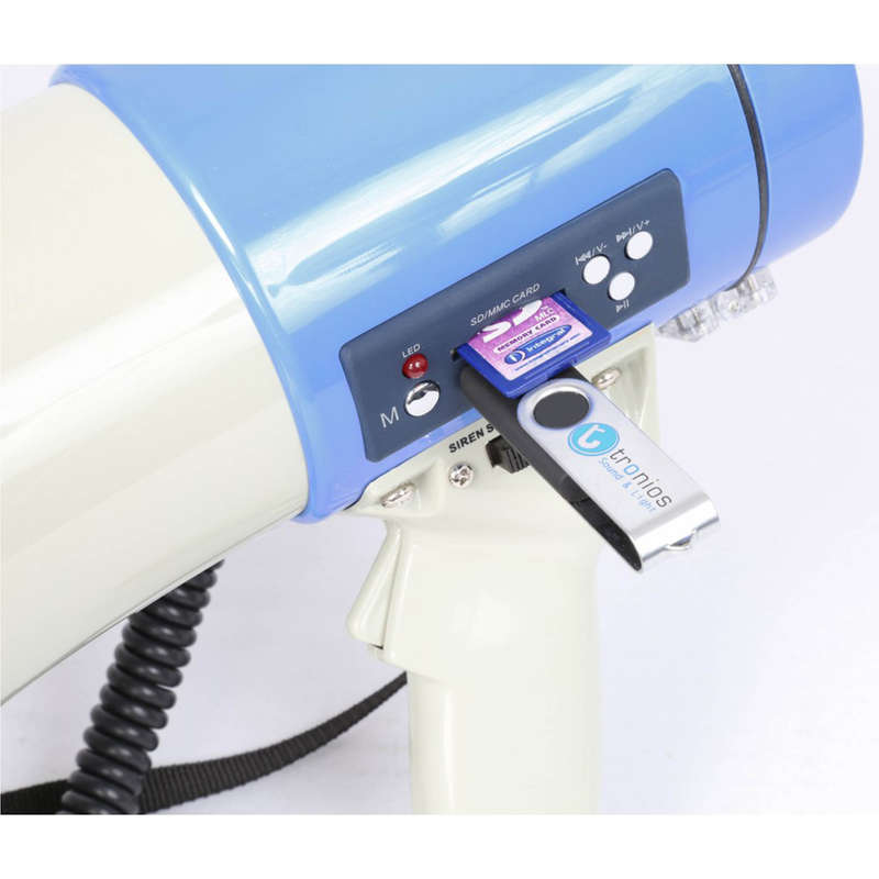 Vonyx - MEG060 MEGAPHONE WITH USB/SD AND SIREN