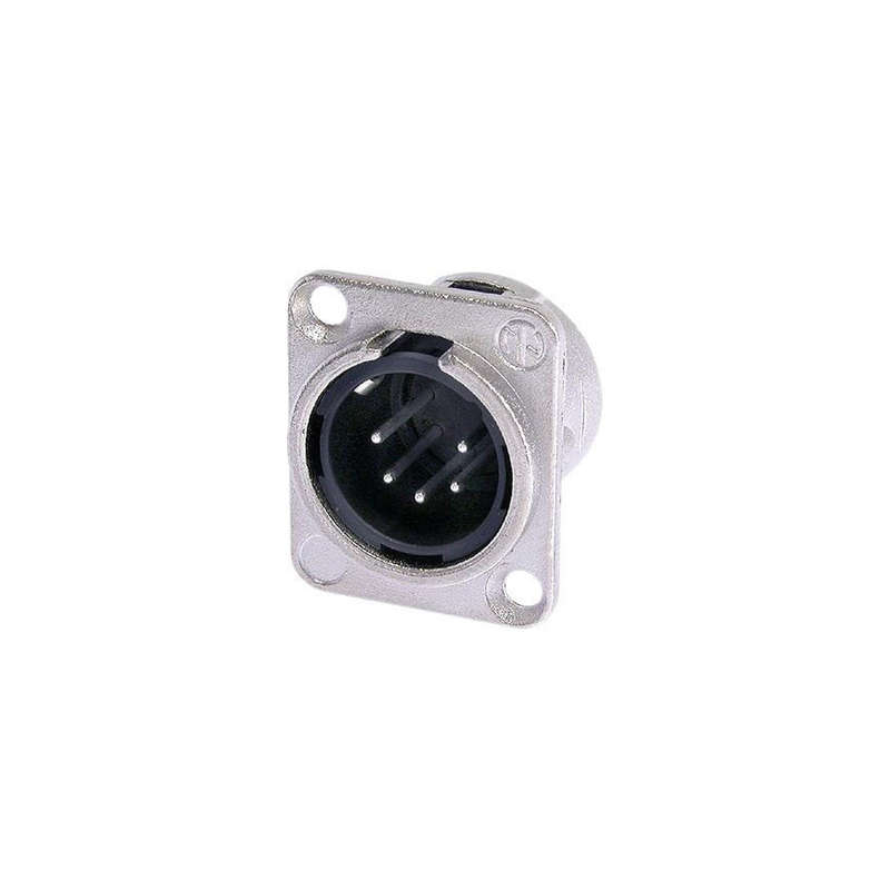 TVA CONNECTOR XLR CHASSIS MOUNT MALE 5 PIN