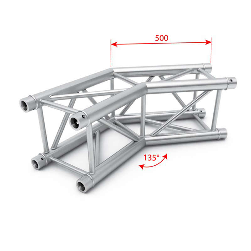 ALUSTAGE QUAD 290 TRUSS 2 WAY 45 DEG CORNER