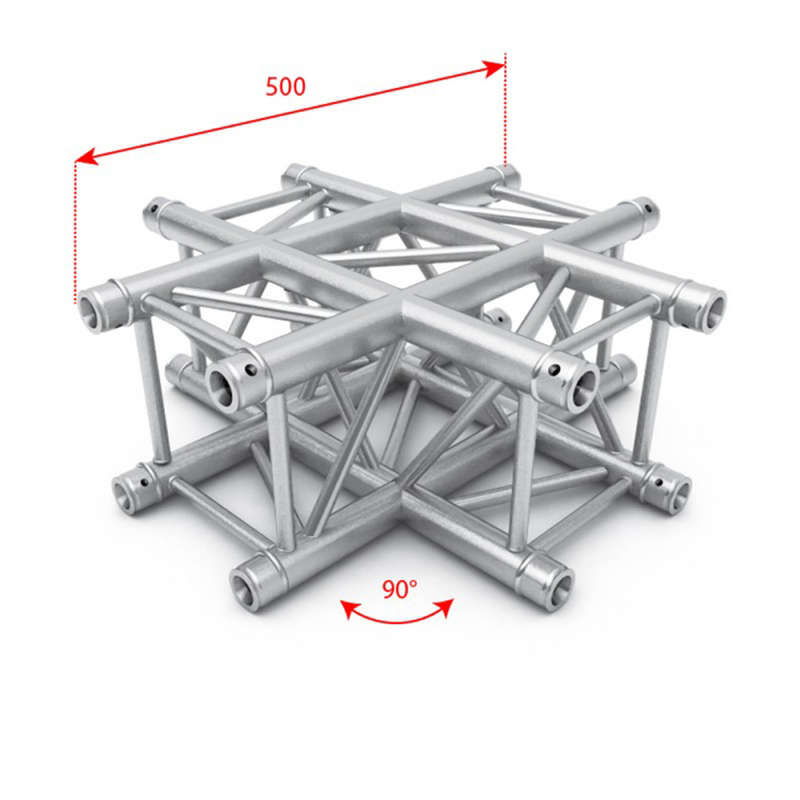 ALUSTAGE QUAD 290 TRUSS  4 WAY CROSS