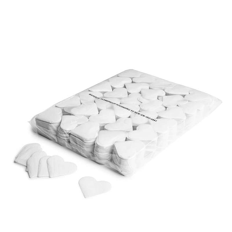 Magic FX - WHITE HEARTS SLOWFALL CONFETTI