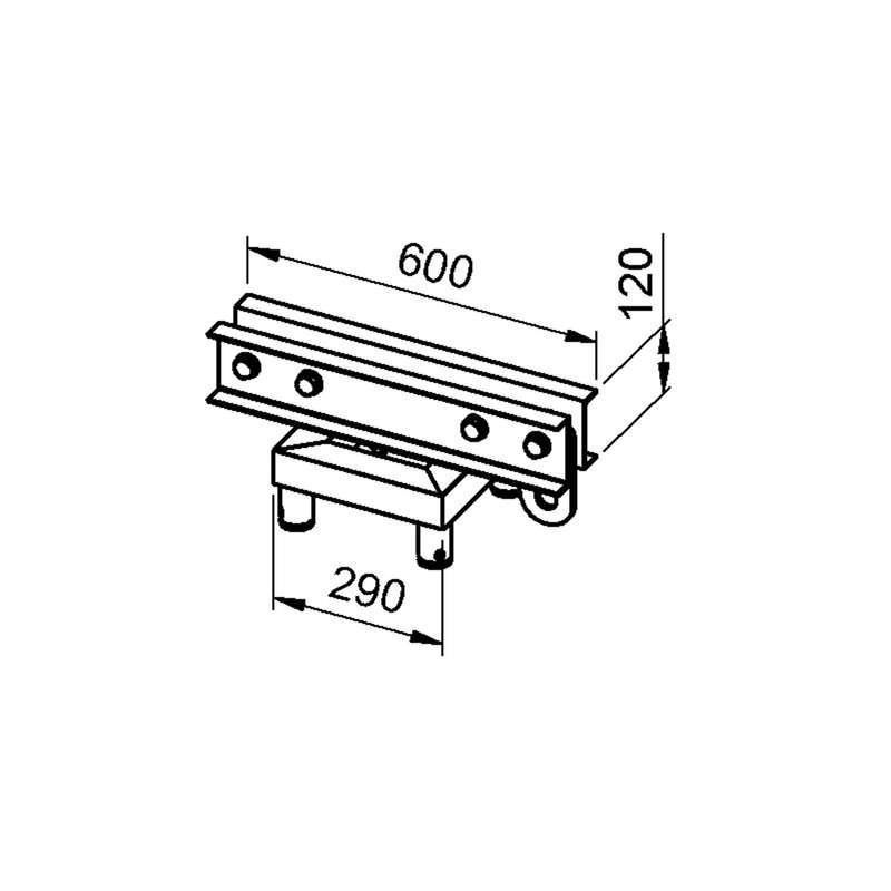 ALUSTAGE QUAD 290 TRUSS TOWER TOP