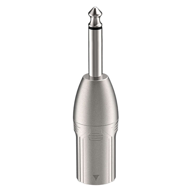 ROXTONE ADAPTOR XLR MALE TO 6.3mm MONO MALE