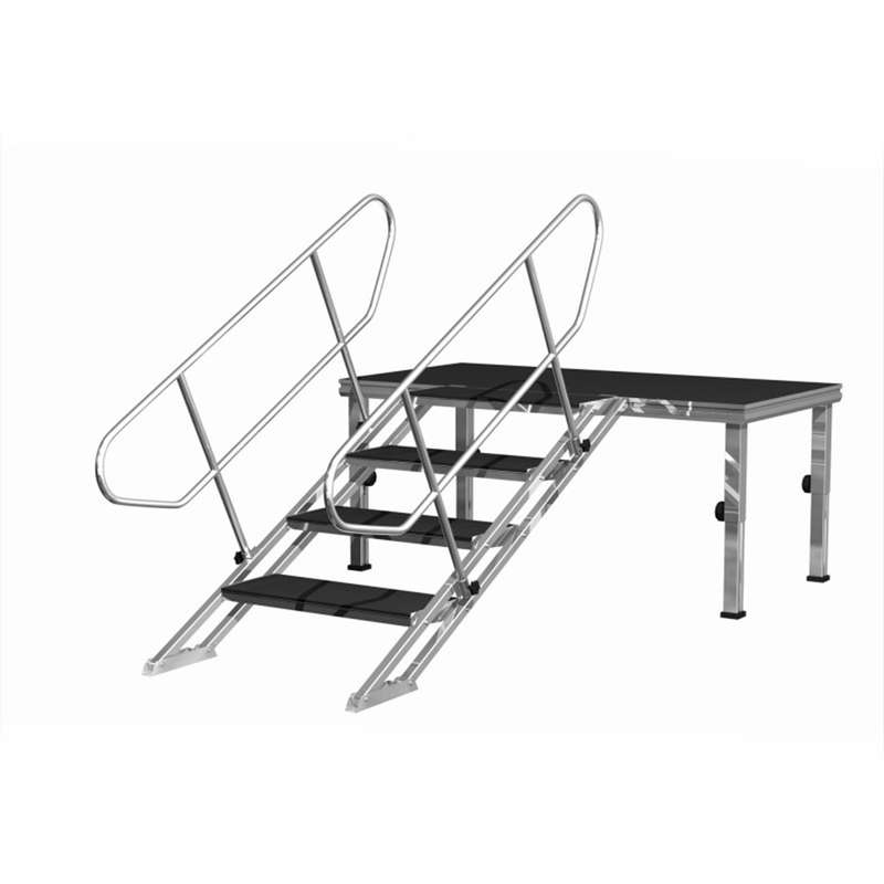 ALUSTAGE ADJUSTABLE STAGE STAIRS 600MM - 1000MM