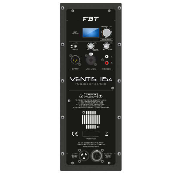 FBT - VENTIS115A ACTIVE SPEAKER 15in 700W + 200W RMS