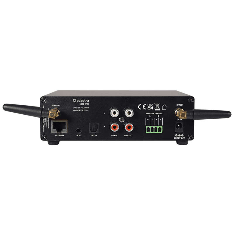 ADASTRA - S260-WIFI MULTIMEDIA STREAMER AMPLIFIER