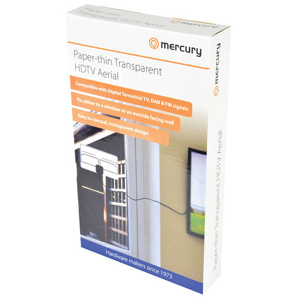 MERCURY - ST25P PAPER-THIN TRANSPARENT HDTV AERIAL