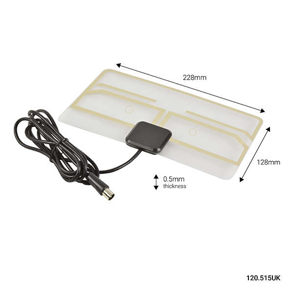 MERCURY - ST25P PAPER-THIN TRANSPARENT HDTV AERIAL