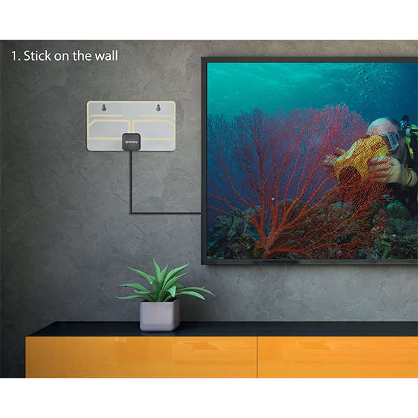MERCURY - ST25P PAPER-THIN TRANSPARENT HDTV AERIAL