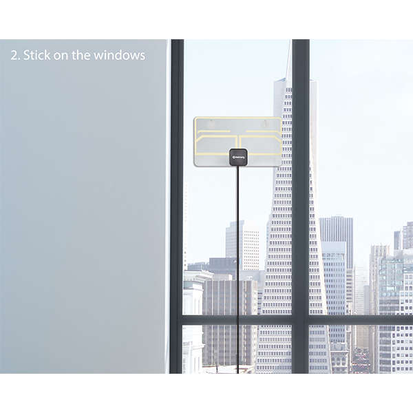 MERCURY - ST25P PAPER-THIN TRANSPARENT HDTV AERIAL