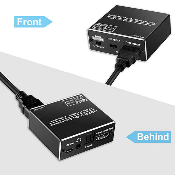 TVA - HDMI ARC/ OPT/ 3.5MM AUDIO DE-EMBEDDER