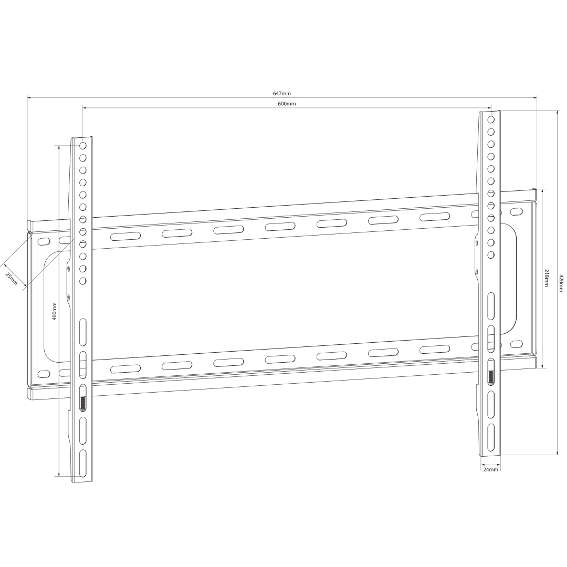 AVLINK - SF601 FIXED TV WALL BRACKET
