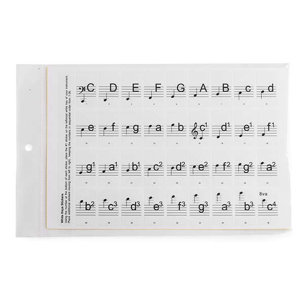 Max - KB-KEY REMOVABLE KEYBOARD KEYNOTE STICKERS