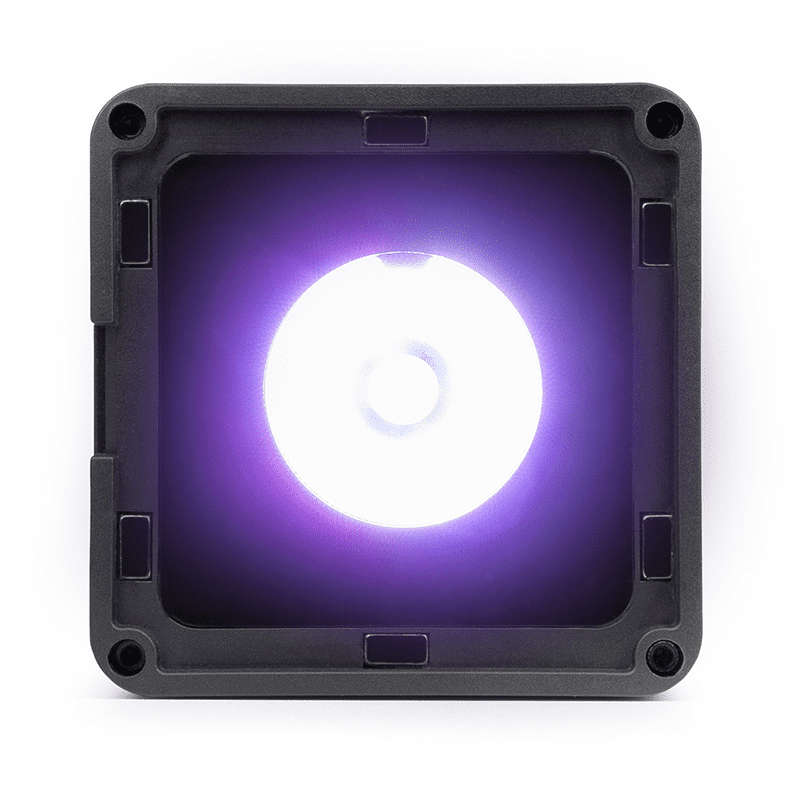 BEAMZPRO KUBE20BK LED BATTERY UPLIGHT IP65 1x 20W RGBAWUV