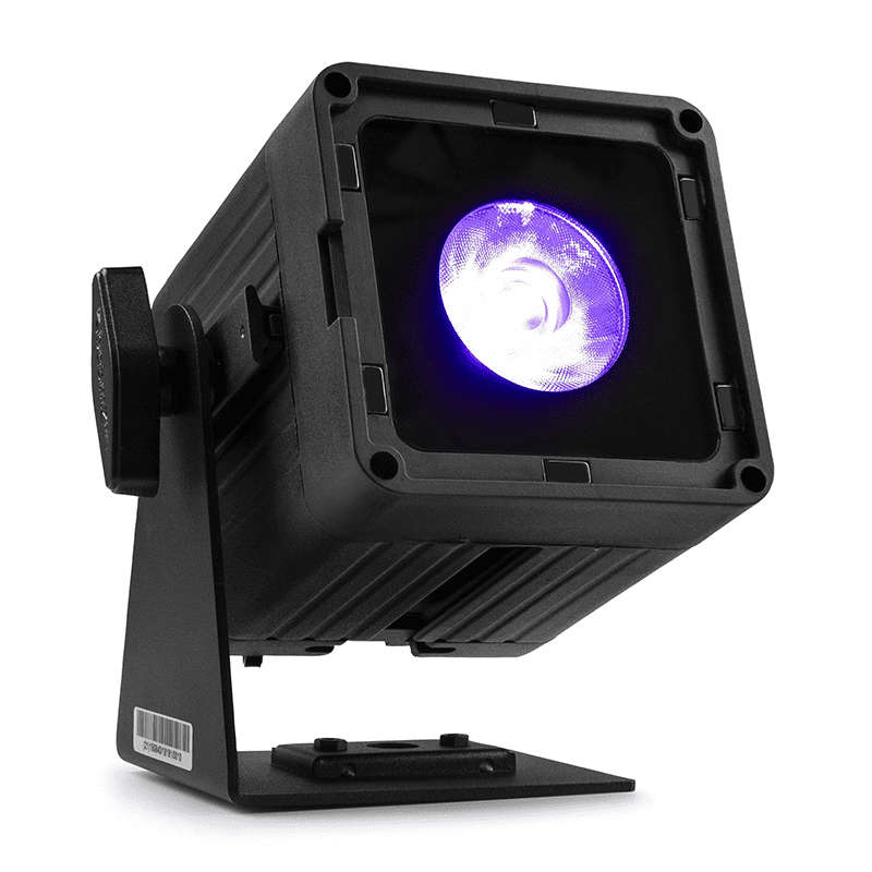 BEAMZPRO KUBE20BK LED BATTERY UPLIGHT IP65 1x 20W RGBAWUV