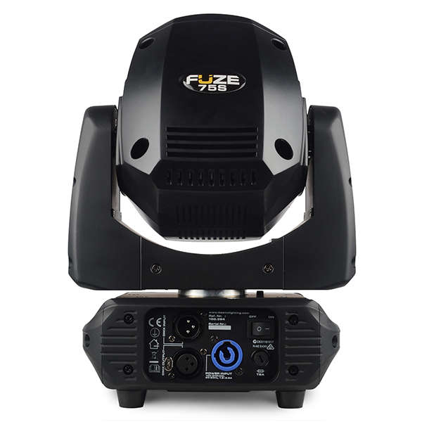 BEAMZ FUZE75S LED MOVING HEAD SPOT 1x 75W [2 IN A FLIGHTCASE]