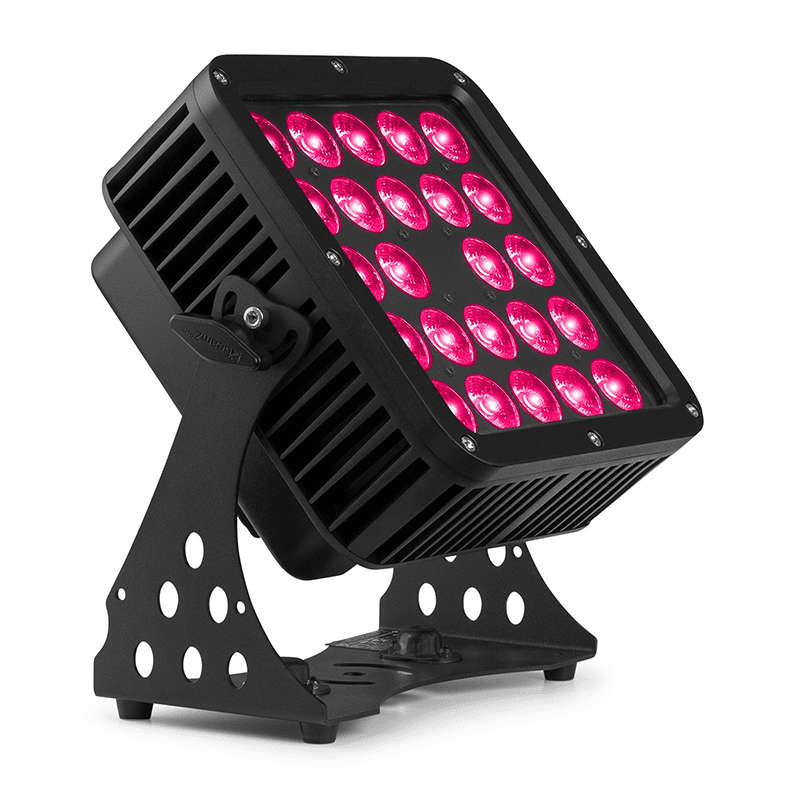 BEAMZPRO STARCOLOR205 LED FLOOD LIGHT IP65 24x 10W RGBA