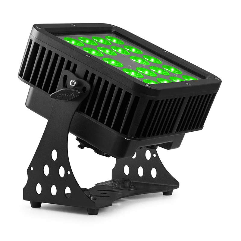 BEAMZPRO STARCOLOR205 LED FLOOD LIGHT IP65 24x 10W RGBA