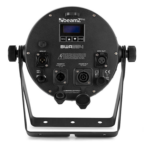 BEAMZPRO BWA534 LED PAR IP65 12x 15W RGBAWUV