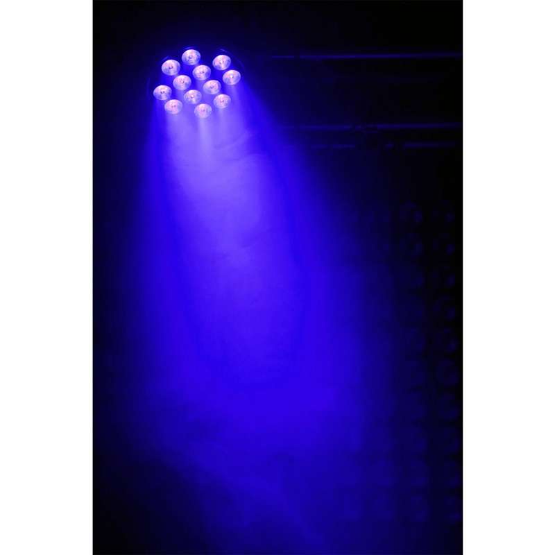 BEAMZ BT300 LED FLAT PAR IP20 12x 10W RGBAWUV
