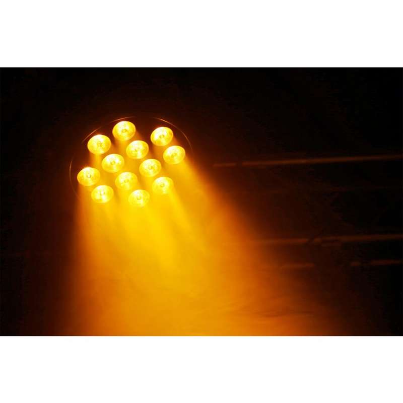 BEAMZ BT300 LED FLAT PAR IP20 12x 10W RGBAWUV