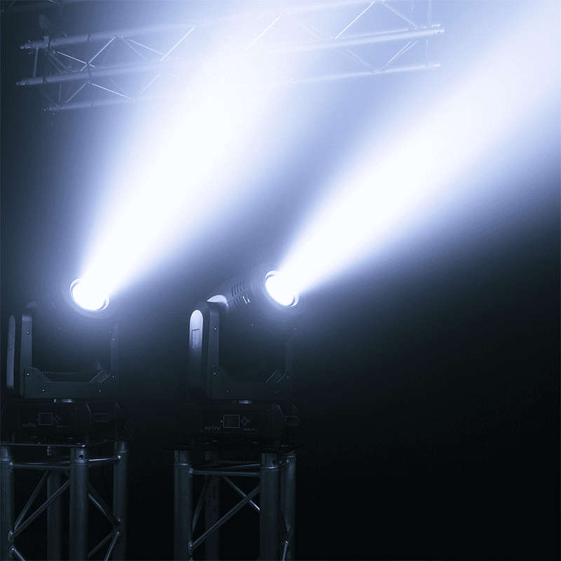 BEAMZPRO IGNITE300A LED MOVING HEAD BEAM-SPOT-WASH 1x 300W WITH ANIMATION [2 IN A FLIGHTCASE]